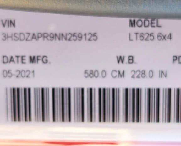 2022 International LT