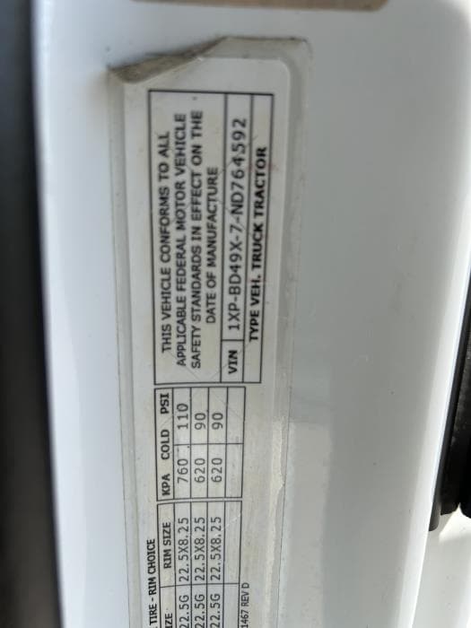 2022 Peterbilt 579 in Houston, TX — photo 29