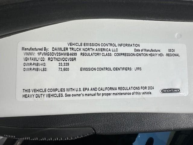 2025 Freightliner — photo 5
