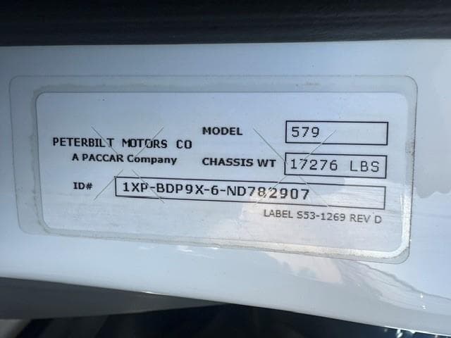 2022 Peterbilt 579 — photo 4