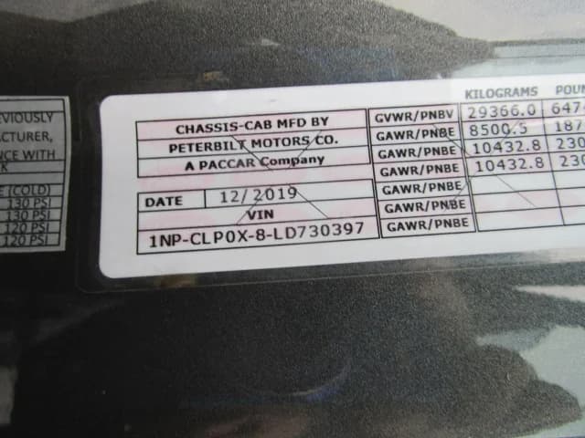 2020 Peterbilt 567 in BUTLER, PA — photo 14