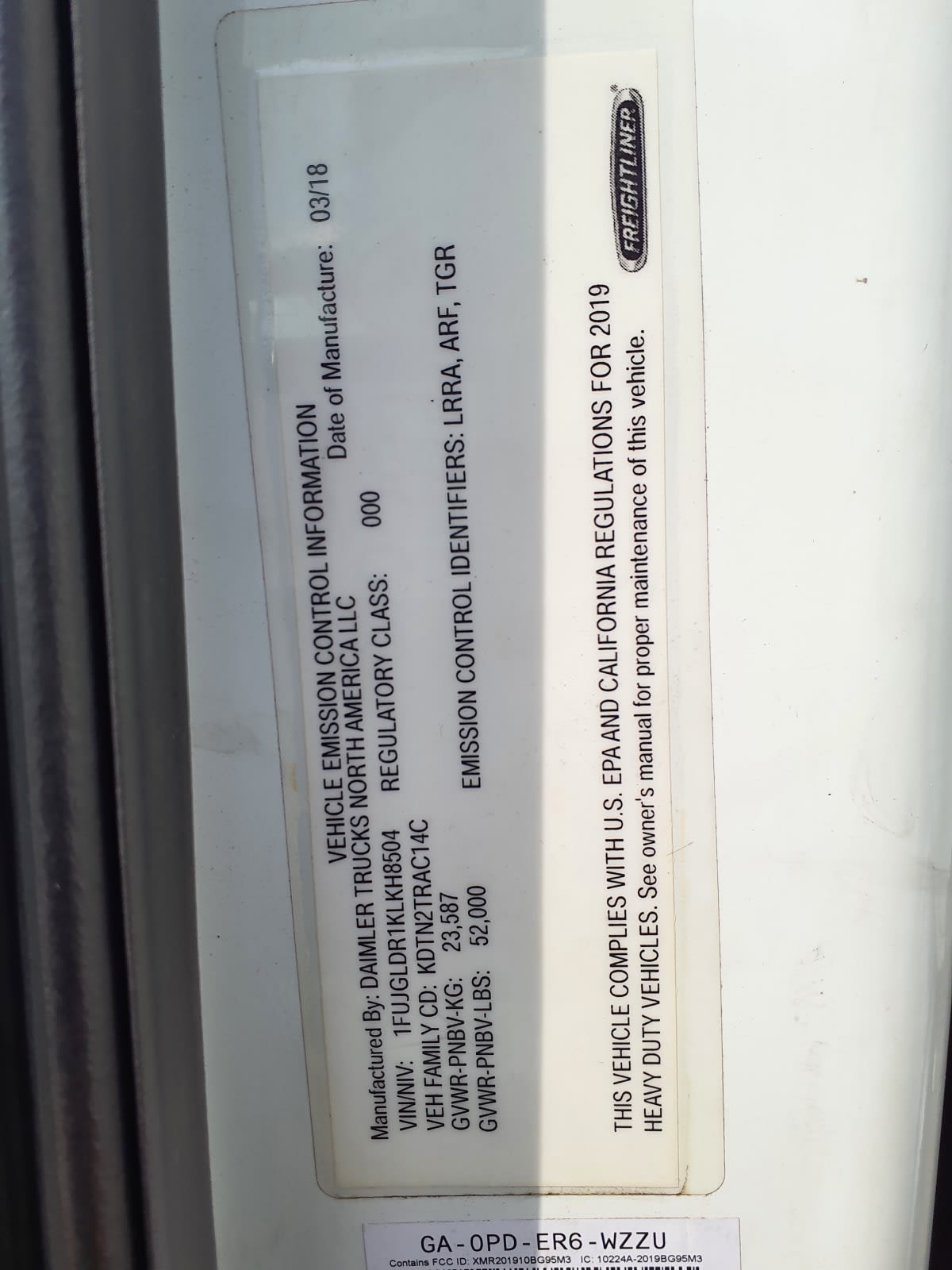 2019 Freightliner Cascadia in Converse, TX — photo 12