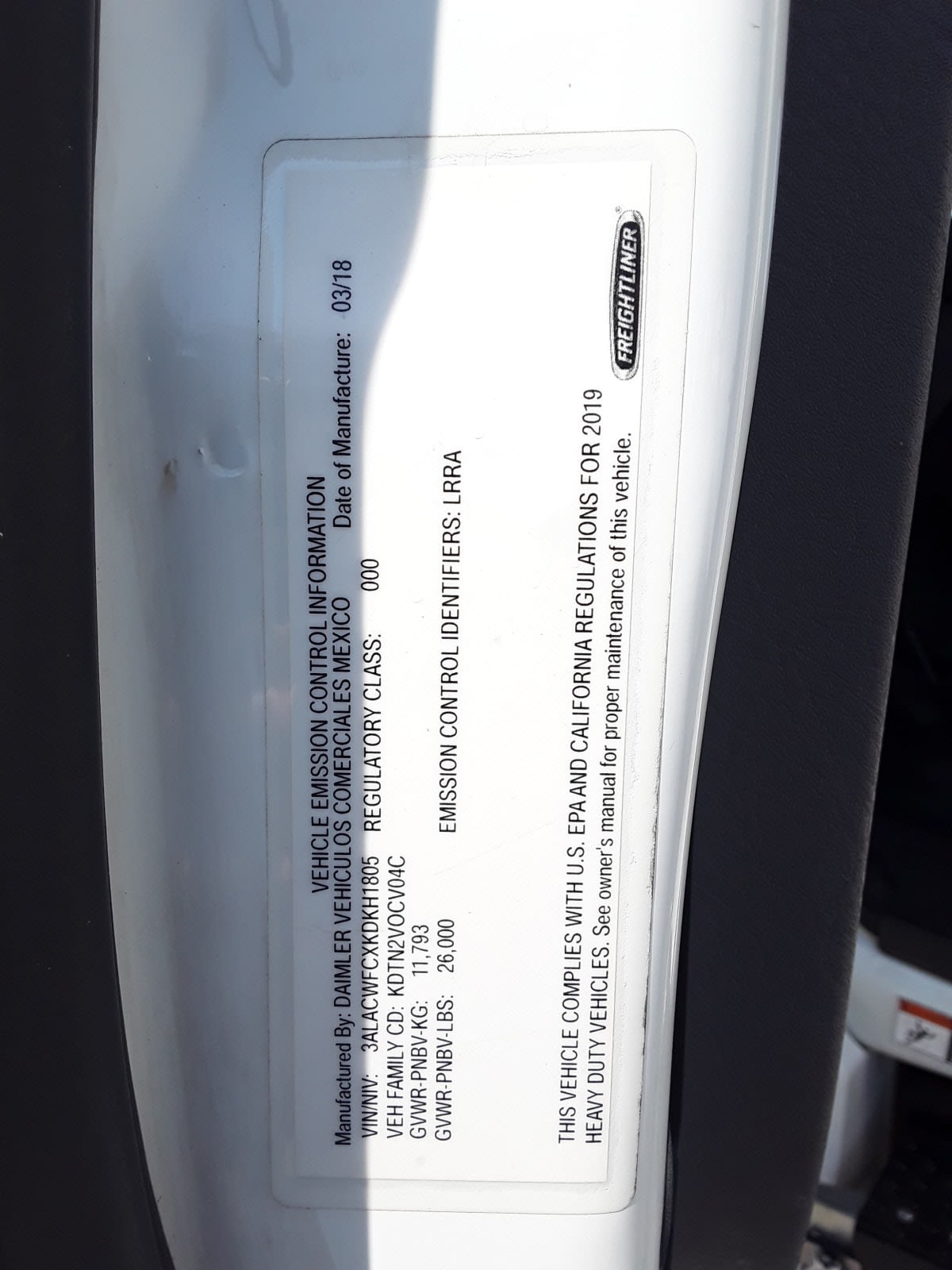 2019 Freightliner M2 106 in Montebello, CA — photo 11