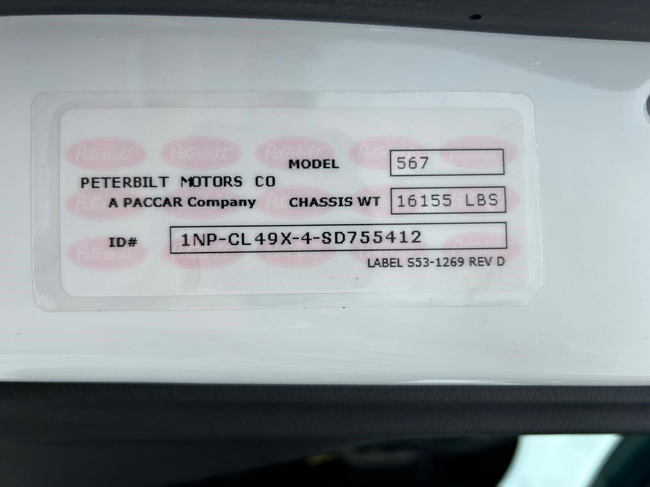 2025 Peterbilt 567 in Canton, OH — photo 7