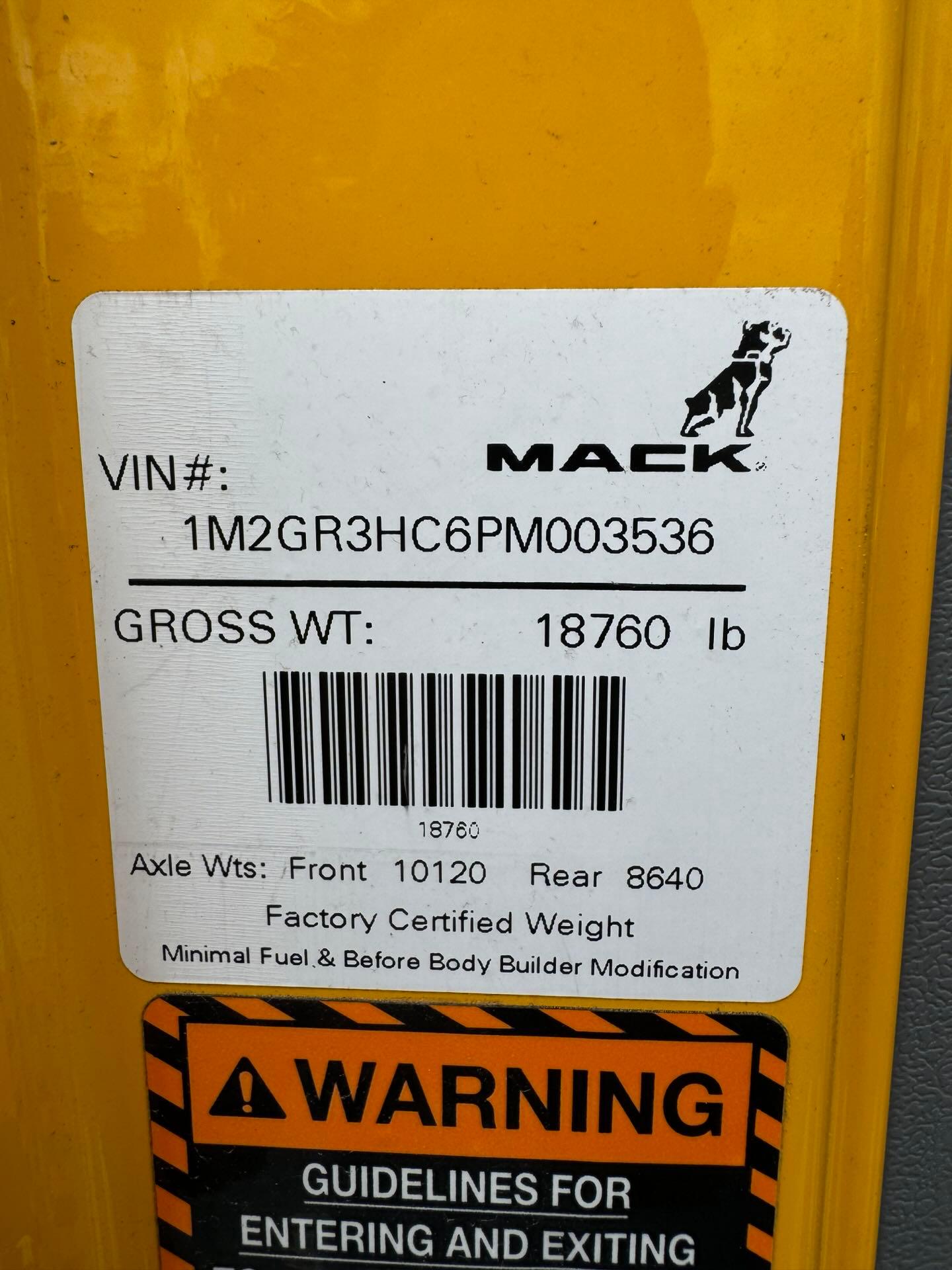 2023 Mack Granite in Miami, FL — photo 7