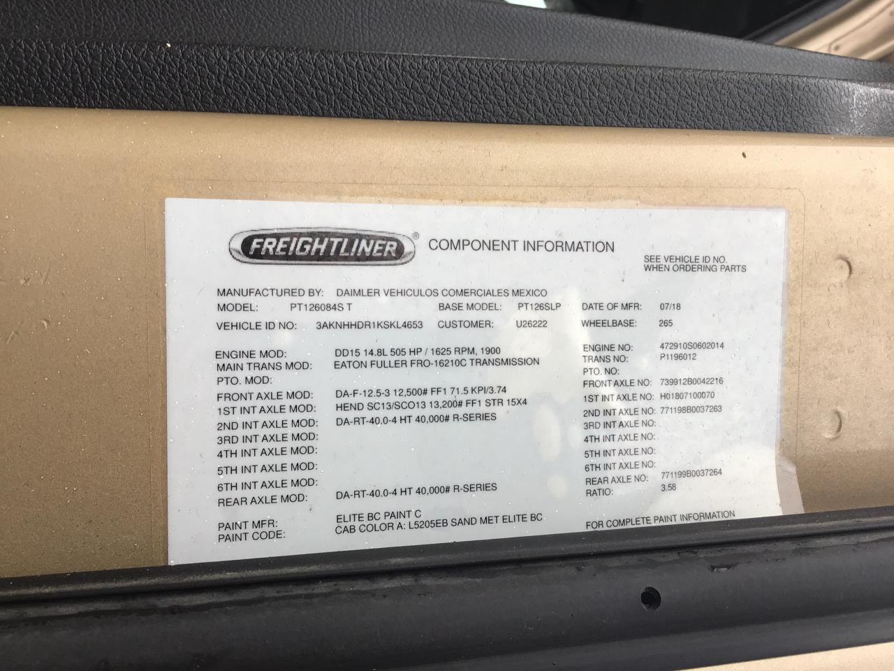 2019 Freightliner Cascadia in Spokane, WA — photo 5