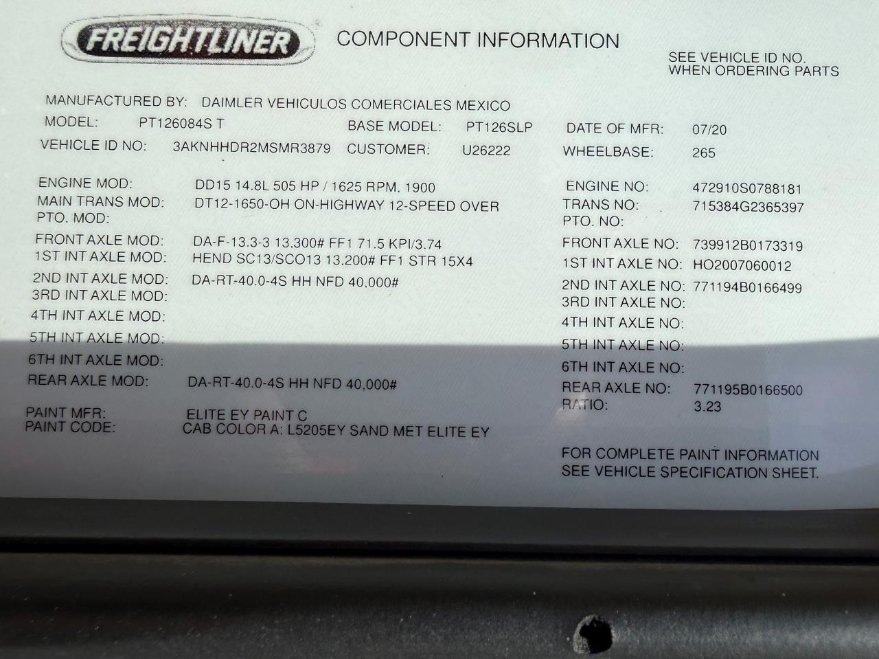 2021 Freightliner Cascadia in Nampa, ID — photo 12