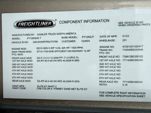 2024 Freightliner Cascadia in Ridgefield, WA — photo 12