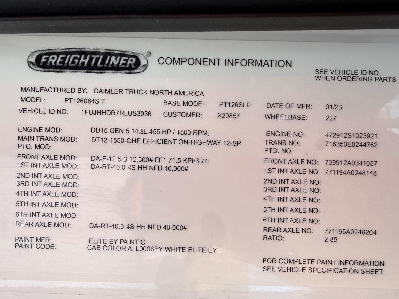2024 Freightliner Cascadia in Nampa, ID — photo 12